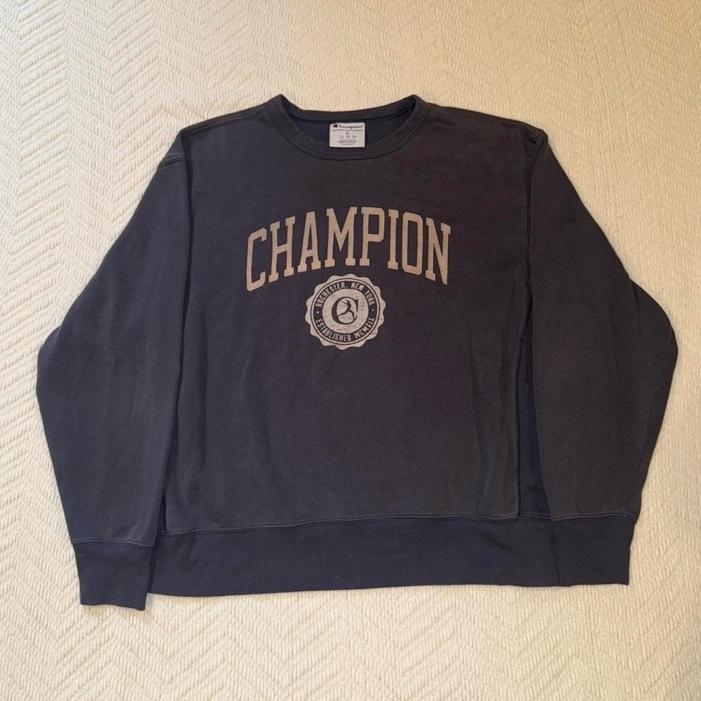 Vintage faded blue Champion Crewneck sweatshirt